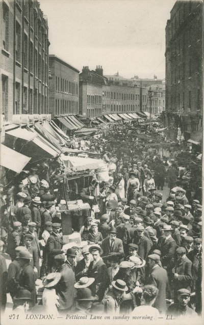 Petticoat Lane am Sonntagmorgen von English Photographer